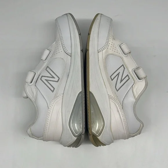 New Balance 928 Women's Hook and Loop White Leather Walking Comfort Shoe 6 - Picture 7 of 12